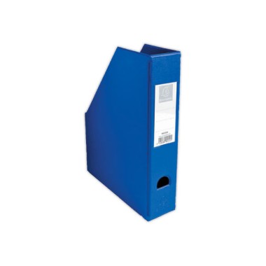 Porte-revues pliable EXACOMPTA en polypro-Dos 7cm- bleu - Exacompta