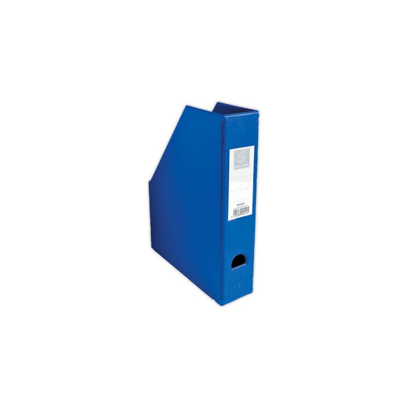 Porte-revues pliable EXACOMPTA en polypro-Dos 7cm- bleu - Exacompta