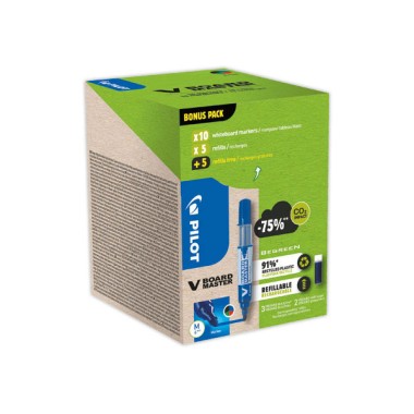 Marqueurs effaçables tableau blanc Begreen PILOT x10 - Pilot