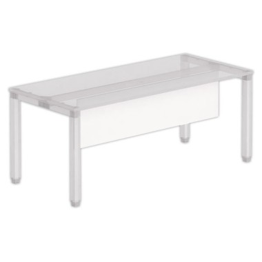 Voile de fond L 120 blanc - Shopdeschefs
