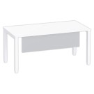 Voile de fond mélaminé L 160 aluminium - Shopdeschefs