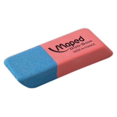 Gomme Duo-Gom en caoutchouc MAPED - Maped