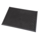 Tapis d'entrée grattant picots 80 x 100 cm noir - Paperflow