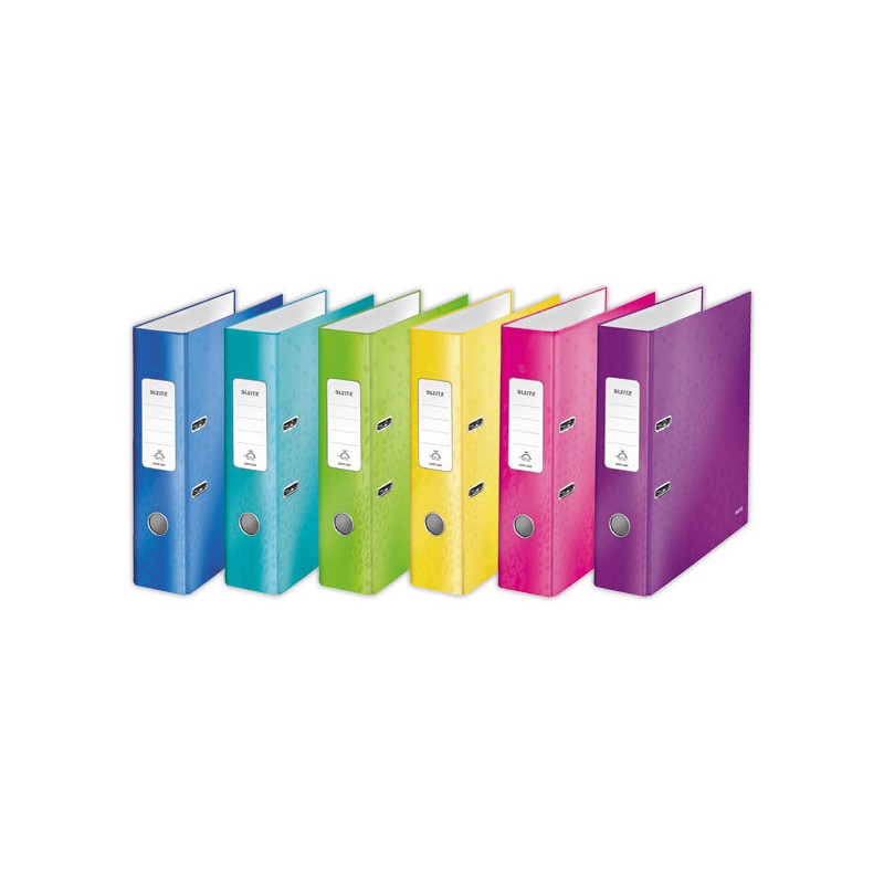 Classeur à levier WOW - Dos 8 cm - Leitz