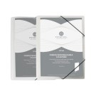 Chemise à élastiques personnalisable Fiducial en polypropylène - Fiducial Office Solutions