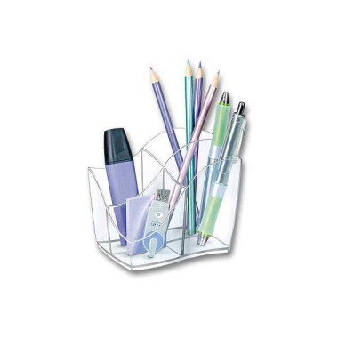 Multipot organiseur CEP ELLYPSE cristal, polystyrène 100% recyclable - Cep