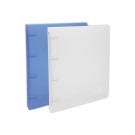 Classeur polypropylène chromaline A4 maxi -4 anneaux 30 mm - Exacompta
