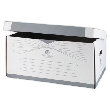 Containers pour boîtes archives FIDUCIAL ouverture sur le dessus x10 - Fiducial Office Solutions