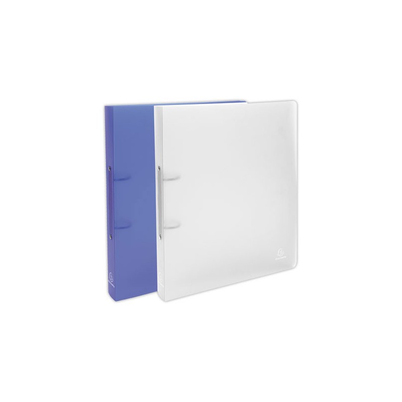 Classeur polypropylène chromaline A4 maxi -2 anneaux 30 mm - Exacompta