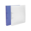 Classeur polypropylène chromaline A4 maxi -2 anneaux 30 mm - Exacompta