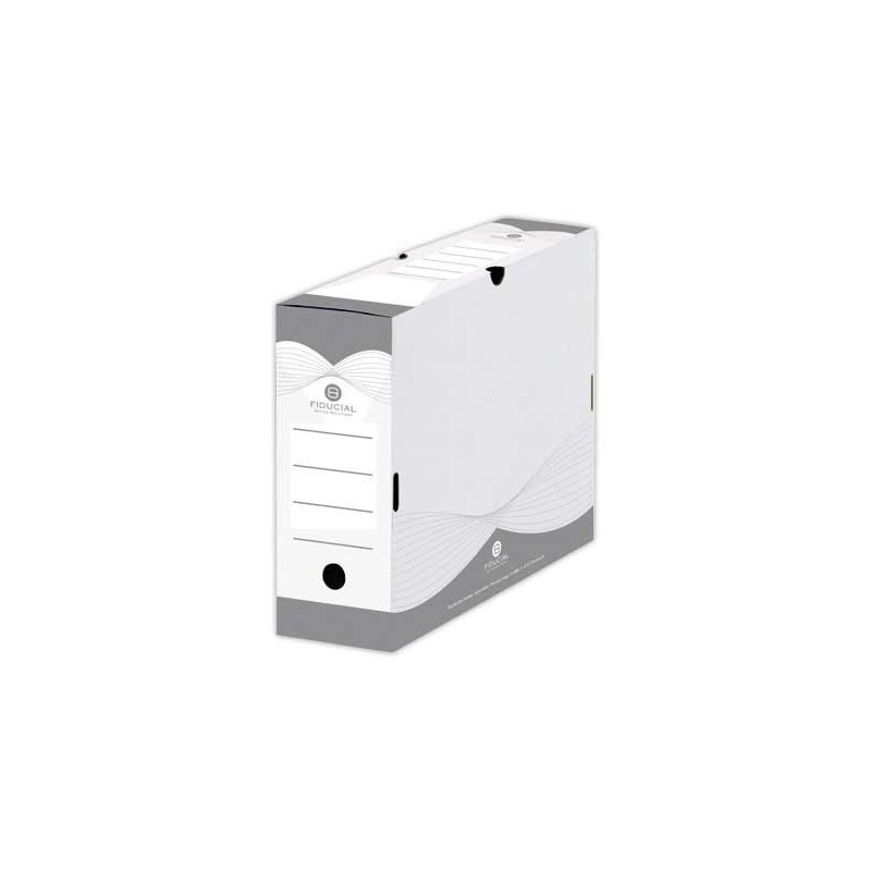 Boîtes à archives carton FIDUCIAL - Dos 10 cm x50 - Fiducial Office Solutions