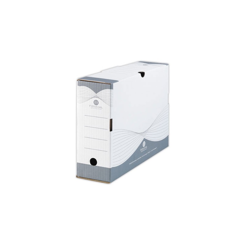 Boîtes à archives carton FIDUCIAL - Dos 10 cm x10 - Fiducial Office Solutions