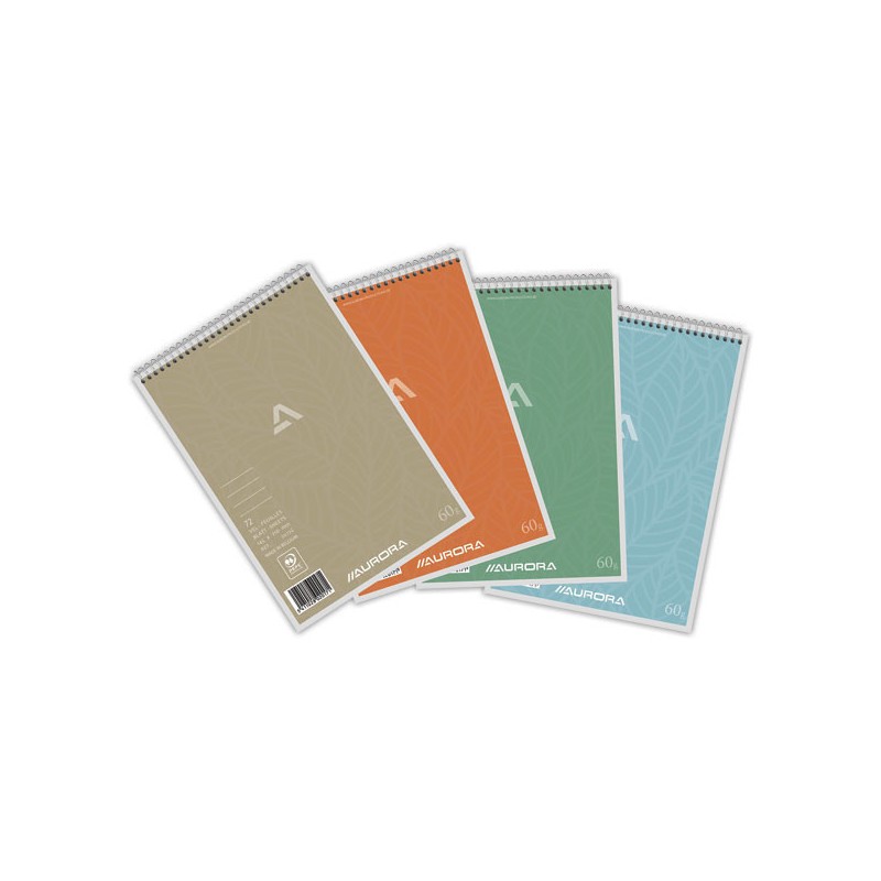 Bloc sténo ligné 14,8x21 cm A5 144 pages 60g - Shopdeschefs