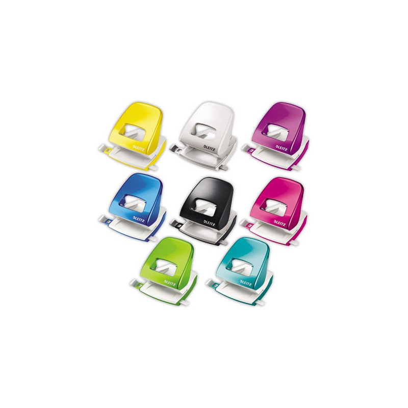 Perforateur de bureau en métal Leitz WOW - 30 feuilles - Leitz