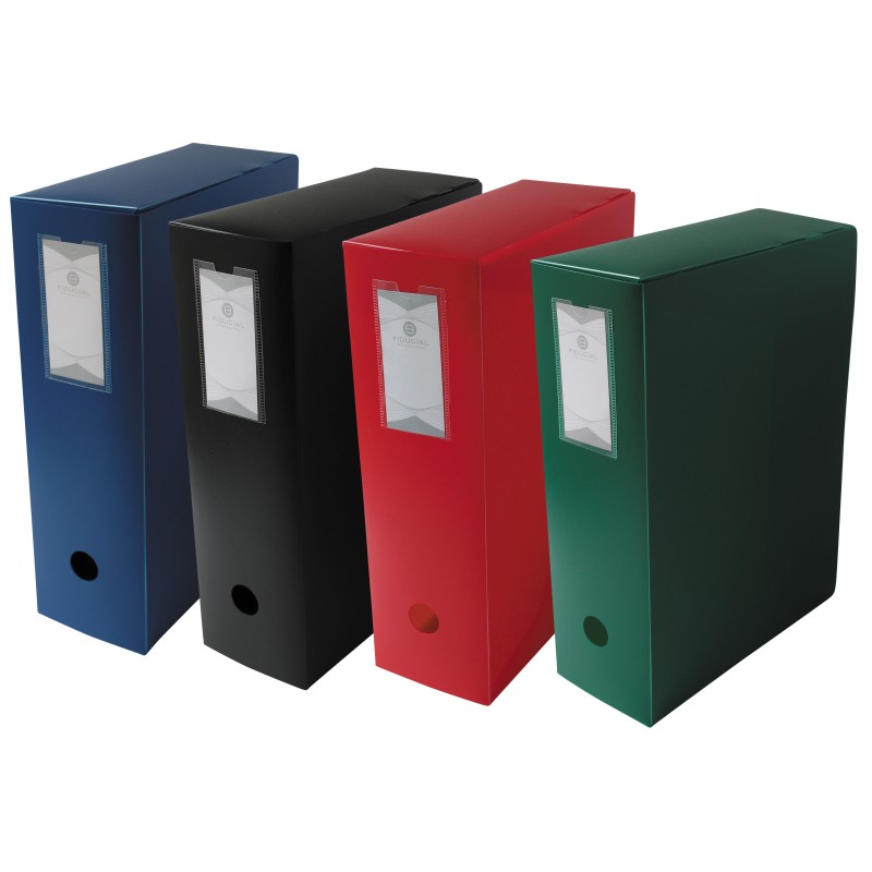 Boîte de classement FIDUCIAL en polypropylène opaque- Dos 10 cm - Fiducial Office Solutions