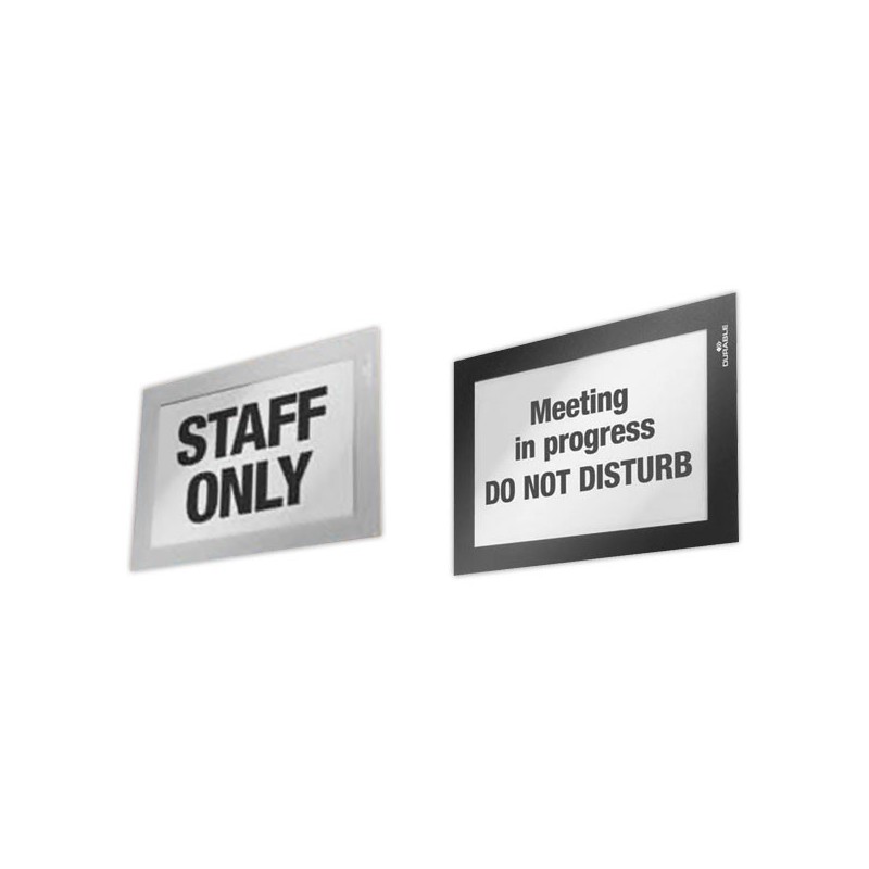 Pochettes Duraframe A6 x2 - Durable