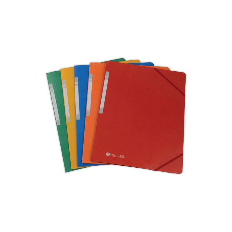 Chemise sans rabats à élastiques FIDUCIAL carte 450 g- Dos 1,5 cm - Fiducial Office Solutions