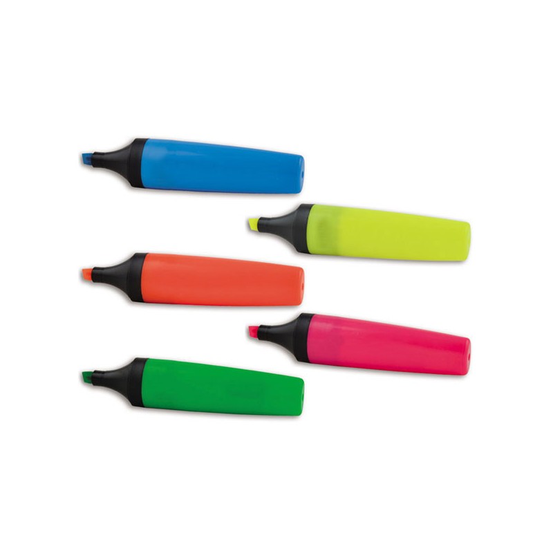 Surligneurs encre universelle économiques x10 - Shopdeschefs