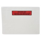 Pochettes adhésives 3 langues Anglais Espagnol Allemand format A5 x1000 - Shopdeschefs