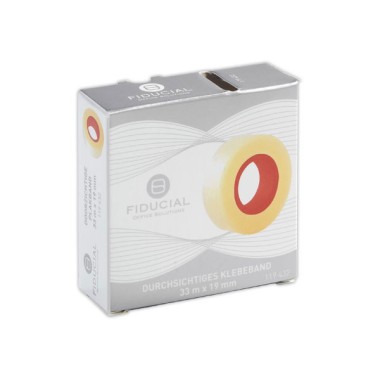 Adhésif transparent FIDUCIAL - 33 m x 19 mm - Fiducial Office Solutions