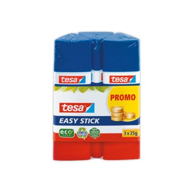 Colles triangle EASY STICK TESA - 3 x 25g x3 - Tesa