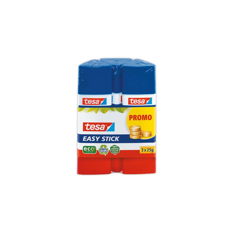 Colles triangle EASY STICK TESA - 3 x 25g x3 - Tesa