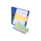 Intercalaires Trapèze carte pastel assortis x60 - Shopdeschefs