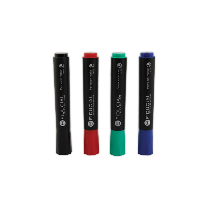 Marqueur permanent FIDUCIAL - Pointe ogive - Fiducial Office Solutions