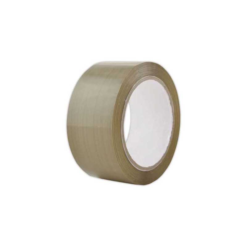 Rouleaux adhésifs d'emballage en polypropylène - 100 m x 48 mm x6 - Shopdeschefs
