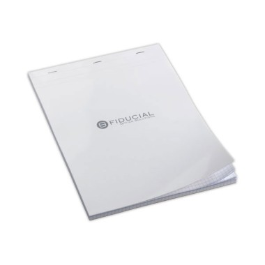 Bloc FIDUCIAL blanc 80g A4 21x29,7 cm,5x5, 80 feuilles - Fiducial Office Solutions