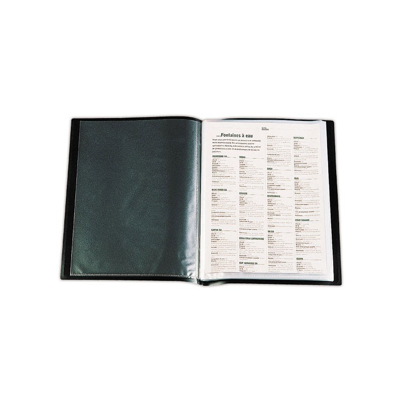 Protège-documents A4 - 100 poches - Shopdeschefs