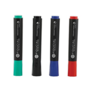 Marqueur permanent FIDUCIAL - Pointe biseautée - Fiducial Office Solutions