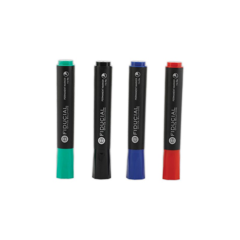 Marqueur permanent FIDUCIAL - Pointe biseautée - Fiducial Office Solutions