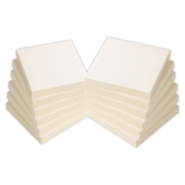 Notes repositionnables FIDUCIAL recyclées 76x76 mm jaune x12 - Fiducial Office Solutions