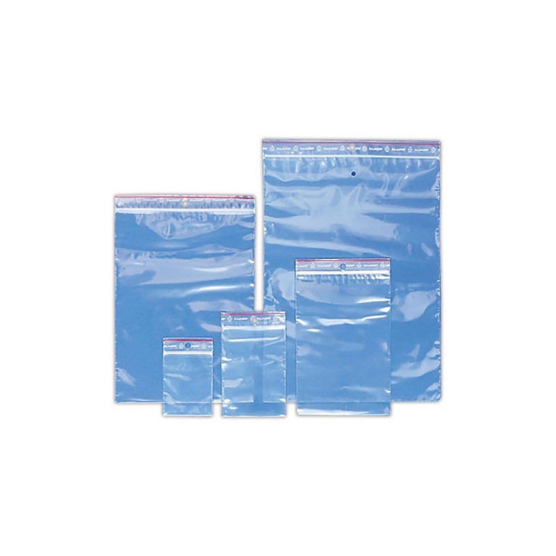 Sachets transparents à zip 140X220mm x1000 - Shopdeschefs