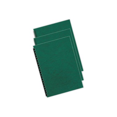 Couvertures carton grain cuir- A4 250G x100 - Fellowes
