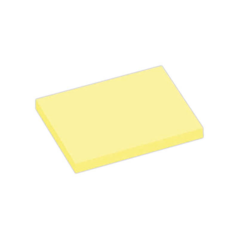 notes repositionnables recyclées 12 blocs - Jaune x12 - Shopdeschefs