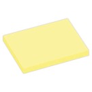 notes repositionnables recyclées 12 blocs - Jaune x12 - Shopdeschefs