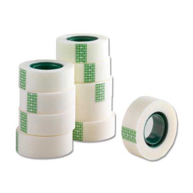 Rouleaux d'adhésif invisible économique- 33 m x 19 mm x10 - Shopdeschefs