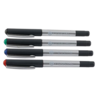 Roller pointe métal FIDUCIAL - Ecriture moyenne - Niveau d'encre visib - Fiducial Office Solutions