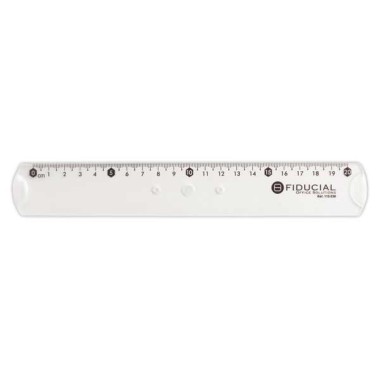 Règle de bureau simple en plastique FIDUCIAL - 20 cm - Fiducial Office Solutions
