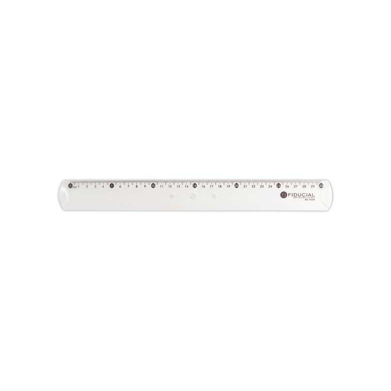 Règle de bureau simple en plastique FIDUCIAL - 30 cm - Fiducial Office Solutions