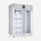 Armoire Réfrigérée Négative 1323 L Portes Vitrées R290 Acier Inox AISI 304 - Samaref