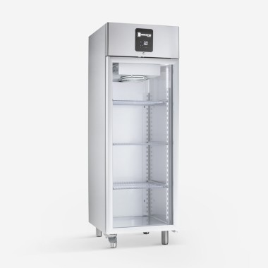Armoire Réfrigérée Négative 486 L Porte Vitrée Acier Inox Dégivrage Auto - Samaref