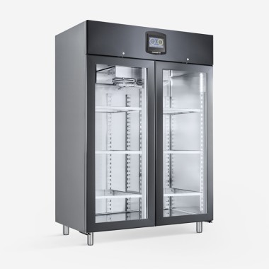 Armoire de maturation porte vitrée noire 1355 litres R452A - Samaref
