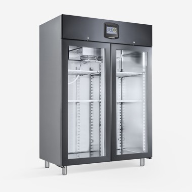 Armoire de maturation vitrée noire 1355 litres R452A - Samaref