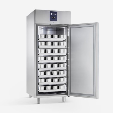 Armoire Réfrigérée Négative 876L -12°C à -30°C Écran Tactile Acier Inox AISI 304 - Samaref