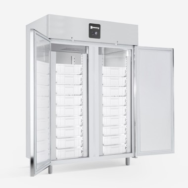 Armoire Réfrigérée Professionnelle 1380L FS 1400 P R290 Éco-Responsable Acier Inox - Samaref