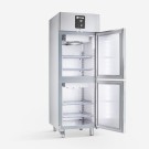 Armoire Réfrigérée Bi-Température 580L -15°C à -22°C Inox R290 2 Compartiments Dégivrage Automatique - Samaref