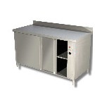 Table chauffante avec portes coulissantes avec dosseret 1200 mm- Ristopro